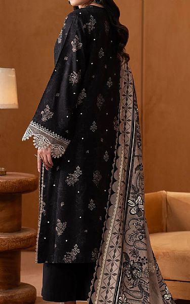 Edenrobe Black Viscose Twill Suit | Pakistani Winter Dresses in USA- Image 2