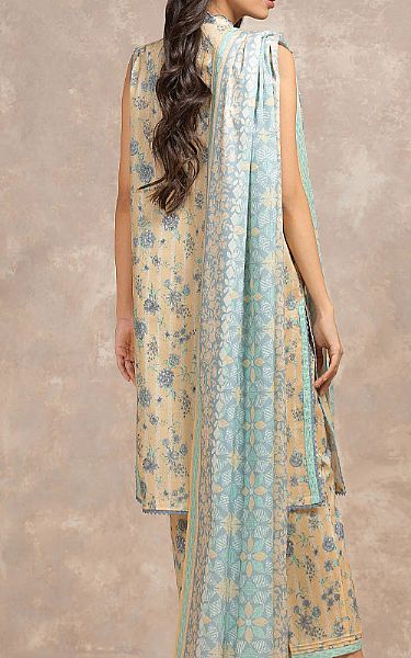 Edenrobe Ivory Lawn Suit | Pakistani Lawn Dress in USA- Image 2