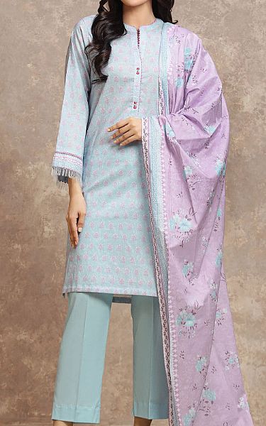 Edenrobe Grey Lawn Suit | Pakistani Lawn Dress in USA- Image 1