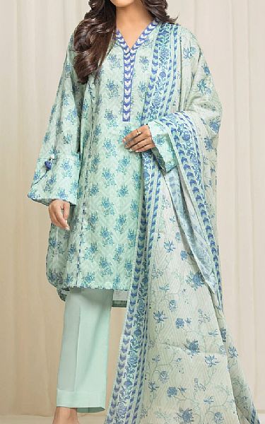 Edenrobe Sea Mist Lawn Suit | Pakistani Lawn Dress in USA- Image 1