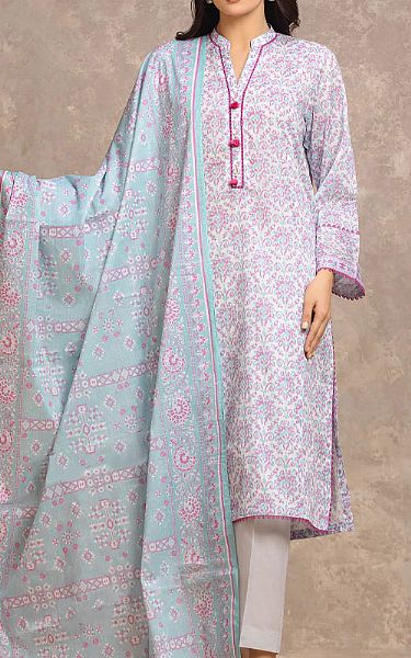 Edenrobe Lilac Lawn Suit | Pakistani Lawn Dress in USA- Image 1