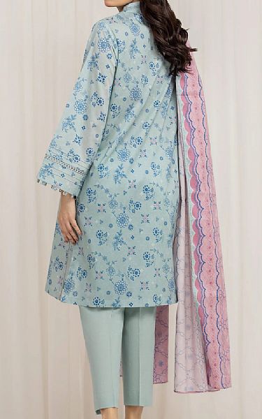 Edenrobe Sea Mist Lawn Suit | Pakistani Lawn Dress in USA- Image 2