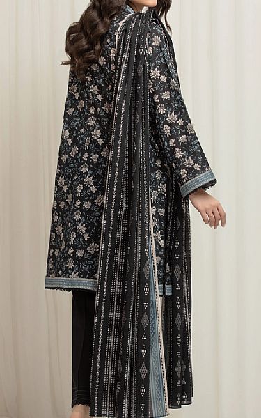 Edenrobe Black Lawn Suit | Pakistani Lawn Dress in USA- Image 2