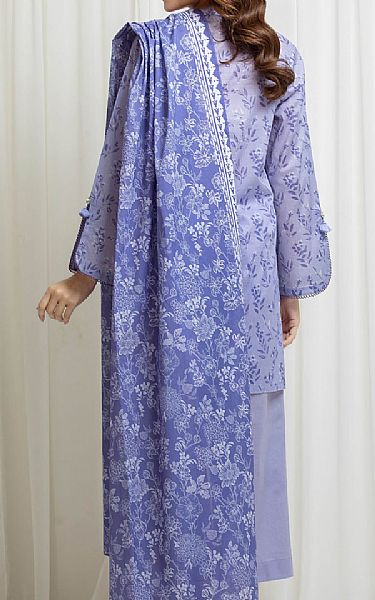 Edenrobe Lavender Lawn Suit | Pakistani Lawn Dress in USA- Image 2