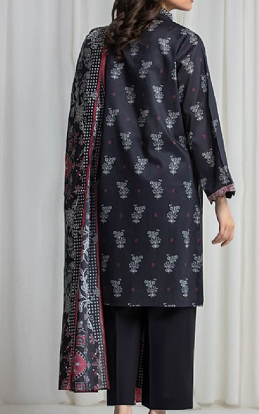 Edenrobe Black Lawn Suit | Pakistani Lawn Dress in USA- Image 2