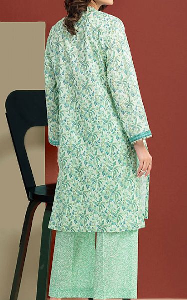 Edenrobe Aqua Lawn Suit (2 Pcs) | Pakistani Lawn Dress in USA- Image 2