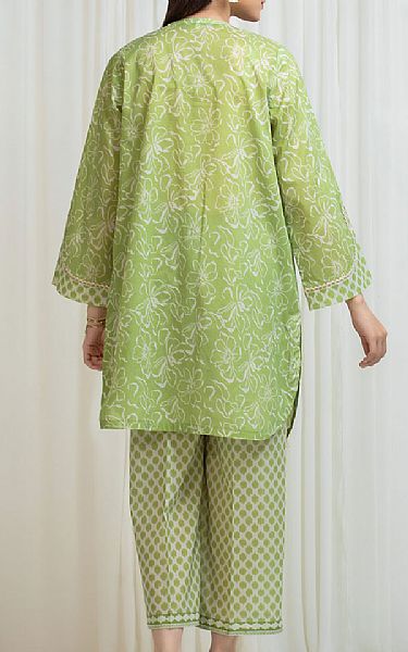 Edenrobe Light Green Lawn Suit (2 Pcs) | Pakistani Lawn Dress in USA- Image 2