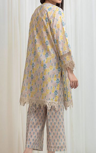 Edenrobe Ivory Lawn Suit (2 Pcs) | Pakistani Lawn Dress in USA- Image 2