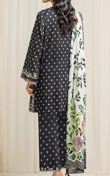 Edenrobe Black Lawn Suit | Pakistani Lawn Dress in USA- Image 2