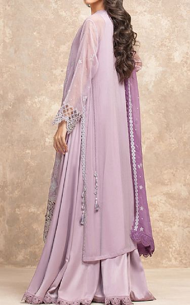 Edenrobe Lilac Chiffon Suit | Pakistani Embroidered Chiffon Dresses USA- Image 2