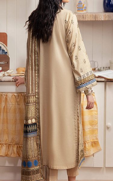 Edenrobe Beige Cambric Suit | Pakistani Lawn Dress in USA- Image 2