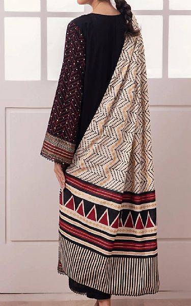 Edenrobe Black Cambric Suit | Pakistani Lawn Dress in USA- Image 2