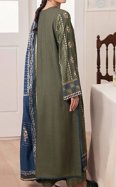 Edenrobe Green Cambric Suit | Pakistani Lawn Dress in USA- Image 2