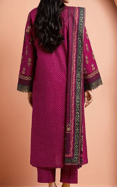 Edenrobe Mulberry Cambric Suit | Pakistani Lawn Dress in USA- Image 2