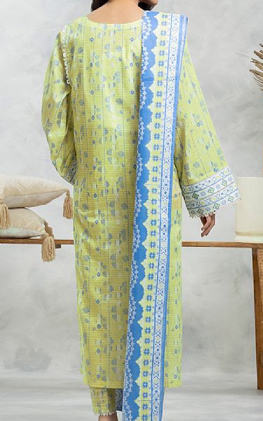Edenrobe Light Green Lawn Suit | Pakistani Lawn Dress in USA- Image 2
