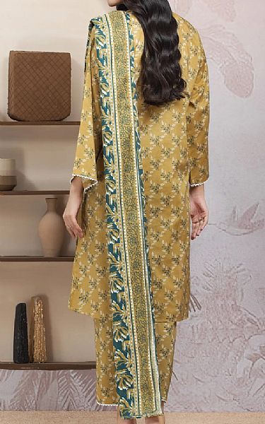 Edenrobe Harvest Gold Lawn Suit | Pakistani Lawn Dress in USA- Image 2
