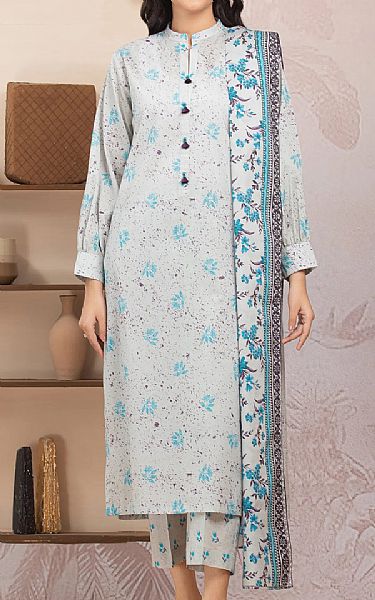 Edenrobe Grey Lawn Suit | Pakistani Lawn Dress in USA- Image 1