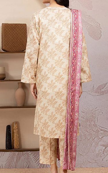 Edenrobe Ivory Lawn Suit | Pakistani Lawn Dress in USA- Image 2