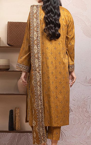 Edenrobe Pastel Orange Lawn Suit | Pakistani Lawn Dress in USA- Image 2