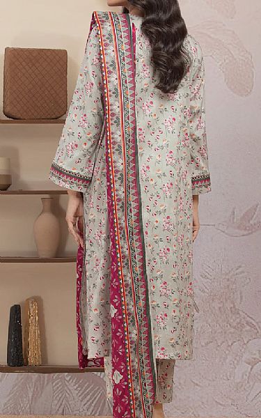 Edenrobe Grey Lawn Suit | Pakistani Lawn Dress in USA- Image 2