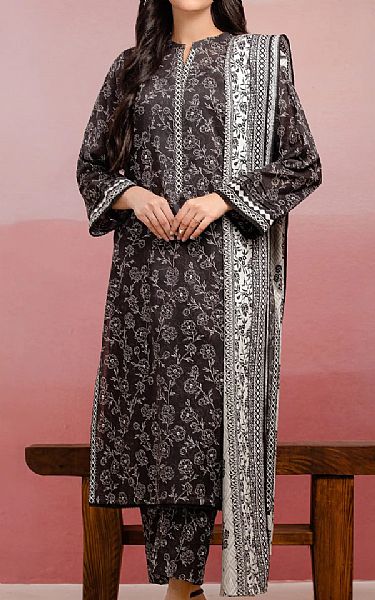 Edenrobe Black Lawn Suit | Pakistani Lawn Dress in USA- Image 1