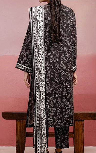 Edenrobe Black Lawn Suit | Pakistani Lawn Dress in USA- Image 2