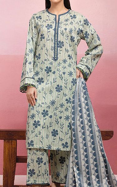 Edenrobe Sea Mist Lawn Suit | Pakistani Lawn Dress in USA- Image 1