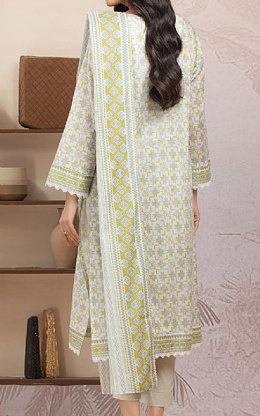 Edenrobe Off White/Grey Lawn Suit | Pakistani Lawn Dress in USA- Image 2