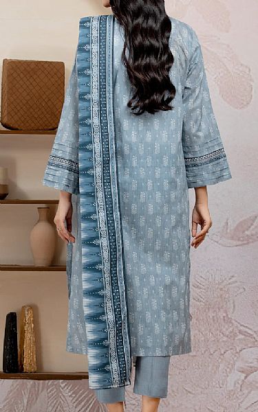 Edenrobe Slate Blue Lawn Suit | Pakistani Lawn Dress in USA- Image 2