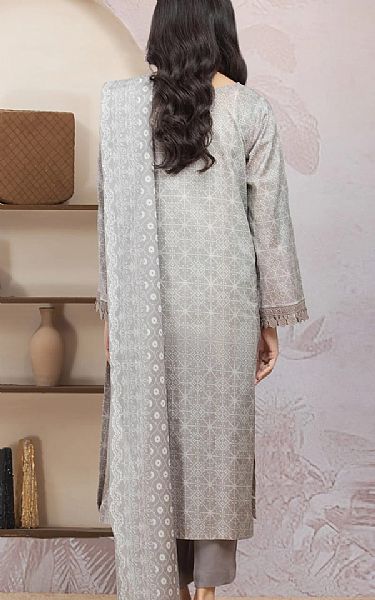 Edenrobe Grey Lawn Suit | Pakistani Lawn Dress in USA- Image 2