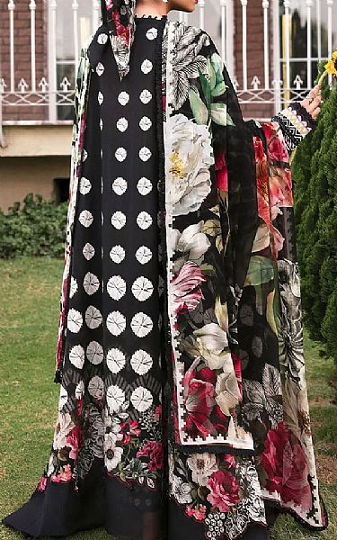 Elaf Black Lawn Suit | Pakistani Lawn Dress in USA- Image 2