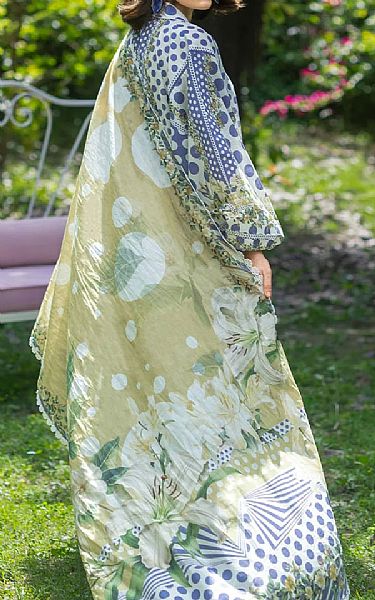 Elaf Blueberry Lawn Suit | Pakistani Lawn Dress in USA- Image 2