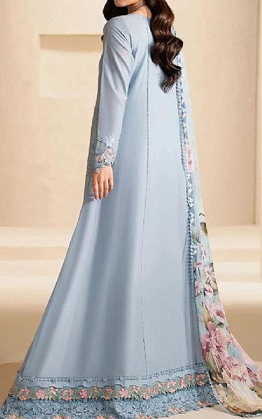 Elaf Pale Aqua Lawn Suit | Pakistani Lawn Dress in USA- Image 2
