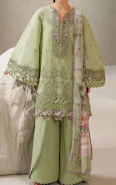 Elaf Sage Lawn Suit | Pakistani Lawn Dress in USA- Image 1