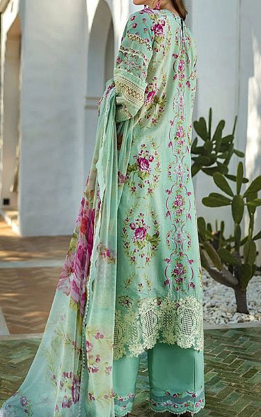 Elaf Aqua Lawn Suit | Pakistani Lawn Dress in USA- Image 2