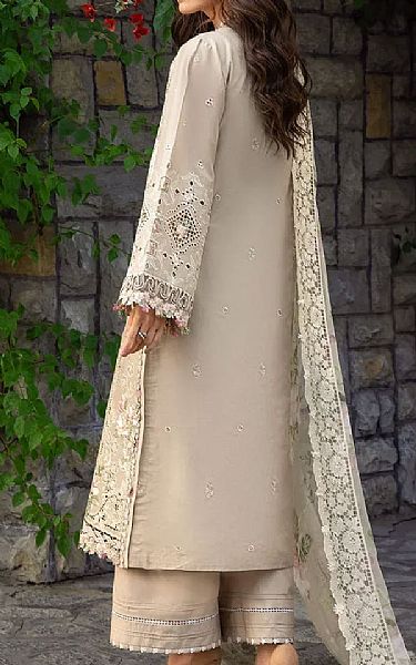 Elaf Tan Lawn Suit | Pakistani Lawn Dress in USA- Image 2
