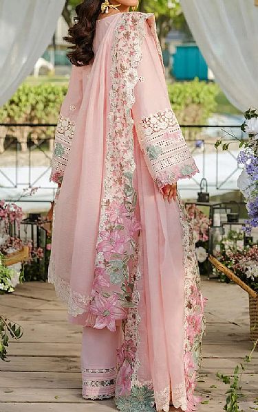 Elaf Light Pink Lawn Suit | Pakistani Lawn Dress in USA- Image 2