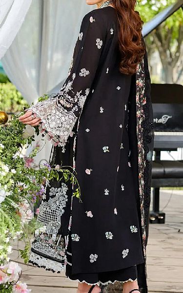 Elaf Black Lawn Suit | Pakistani Lawn Dress in USA- Image 2