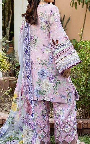 Elaf Pale Pink Lawn Suit | Pakistani Lawn Dress in USA- Image 2
