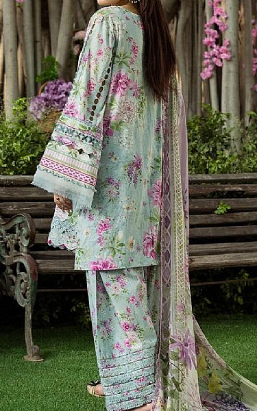Elaf Light Blue Lawn Suit | Pakistani Lawn Dress in USA- Image 2
