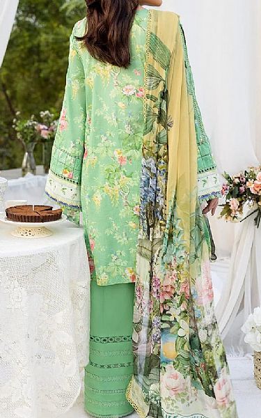 Elaf Light Green Lawn Suit | Pakistani Lawn Dress in USA- Image 2
