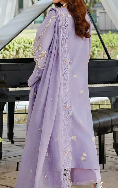 Elaf Lilac Lawn Suit | Pakistani Lawn Dress in USA- Image 2