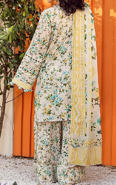Elaf Ivory Lawn Suit | Pakistani Lawn Dress in USA- Image 2