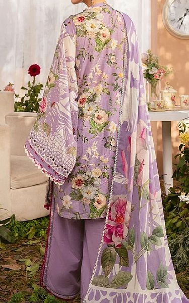 Elaf Lavender Lawn Suit | Pakistani Lawn Dress in USA- Image 2