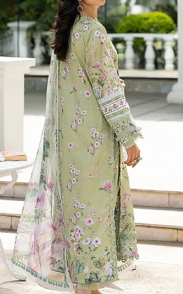 Elaf Light Green Lawn Suit | Pakistani Lawn Dress in USA- Image 2