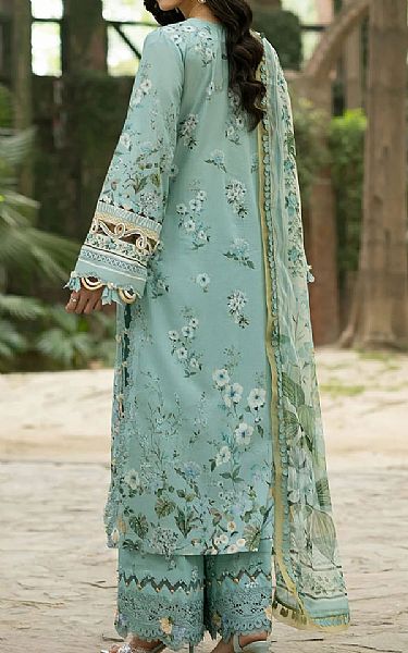 Elaf Aqua Lawn Suit | Pakistani Lawn Dress in USA- Image 2