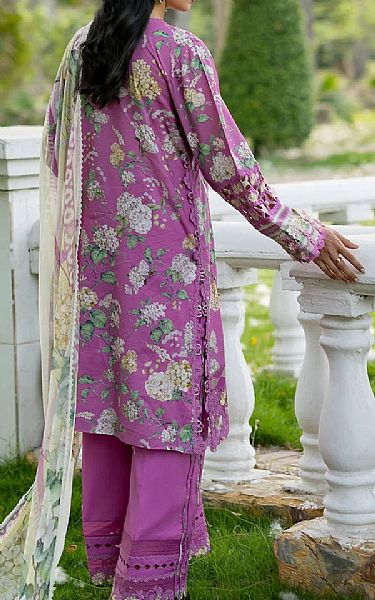 Elaf Lavender Lawn Suit | Pakistani Lawn Dress in USA- Image 2