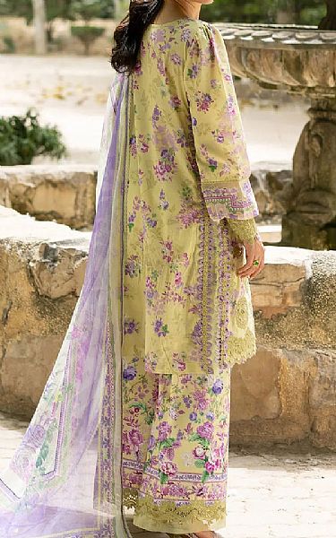 Elaf Pistachio Green Lawn Suit | Pakistani Lawn Dress in USA- Image 2