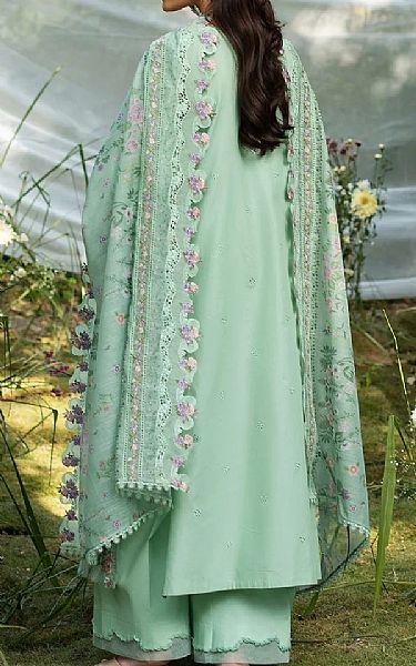 Elaf Mint Green Lawn Suit | Pakistani Lawn Dress in USA- Image 2