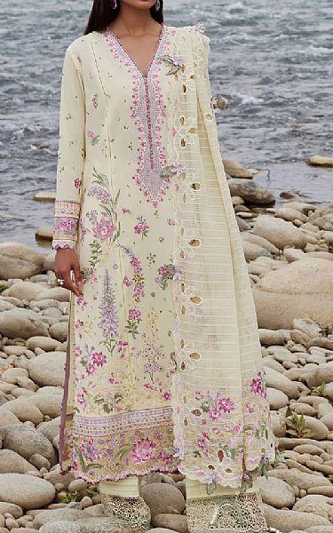 Elan Ivory Lawn Suit | Pakistani Lawn Suits- Image 1